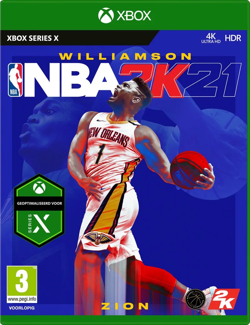 NBA 2K21 van 2K Sports, Xbox Series X | S – cover