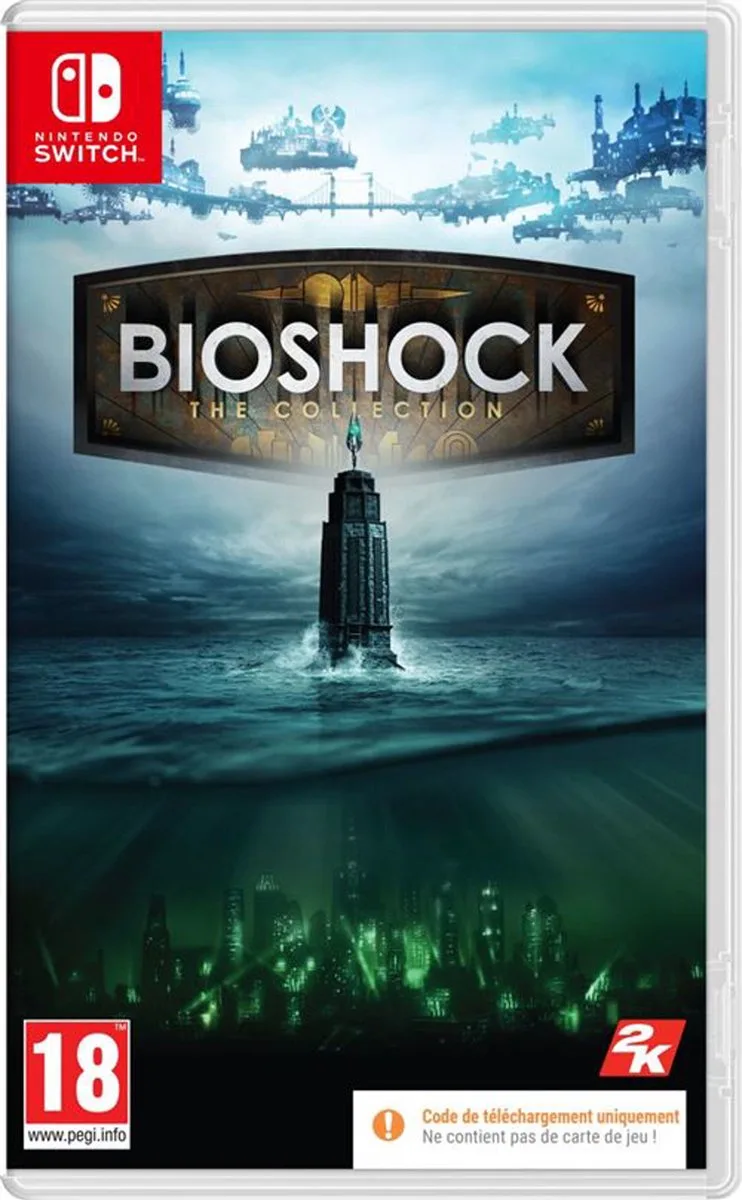 Bioshock: The Collection - Nintendo Switch - Code in Box by 2K, Nintendo Switch – cover