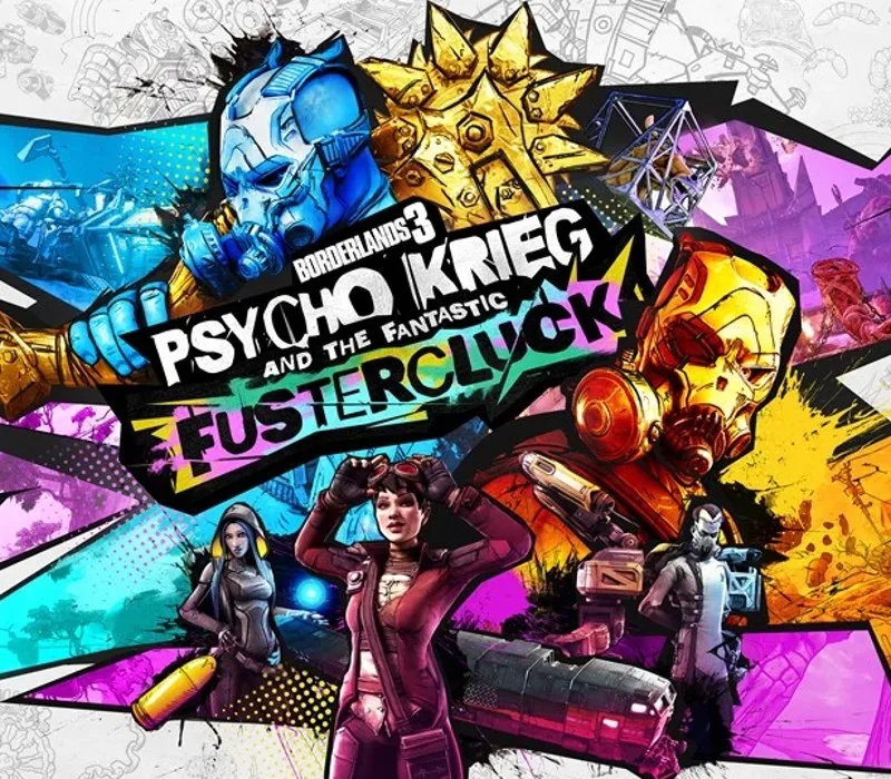 Borderlands 3 – Psycho Krieg and the Fantastic Fustercluck DLC EU van 2K – cover