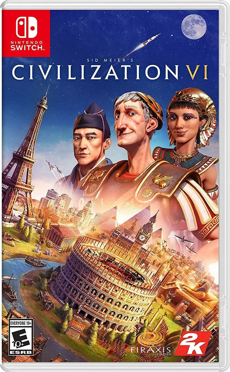Civilization VI van 2K, Nintendo Switch – cover