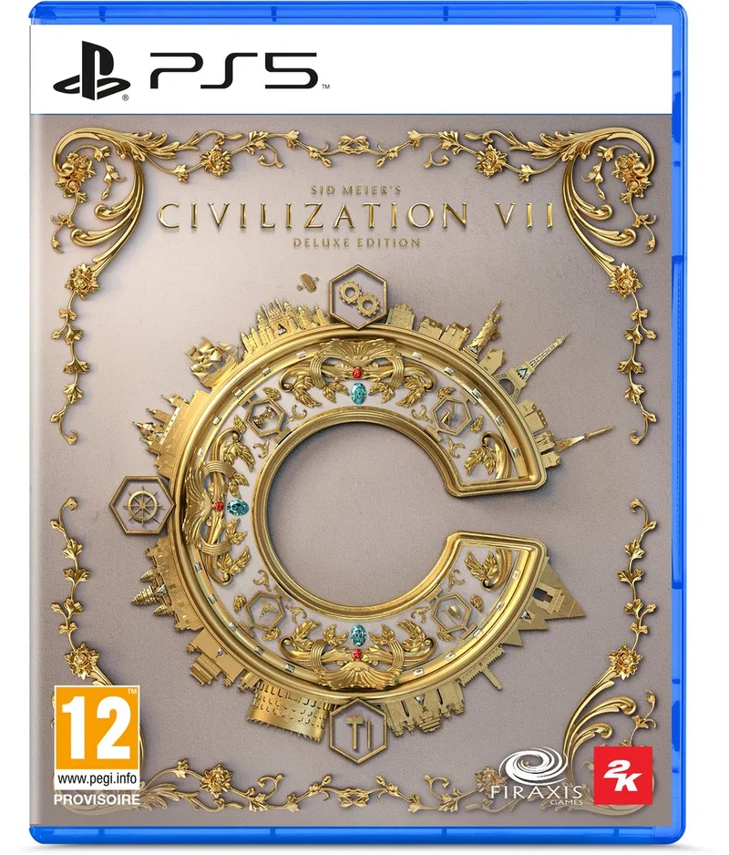 Civilization VII - Deluxe Edition van 2K, PS5 – cover