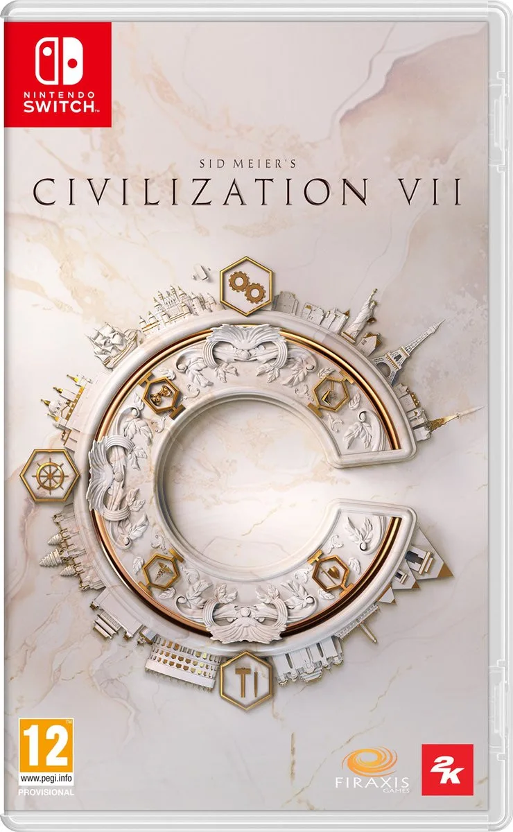 Civilization VII van 2K, Nintendo Switch – cover