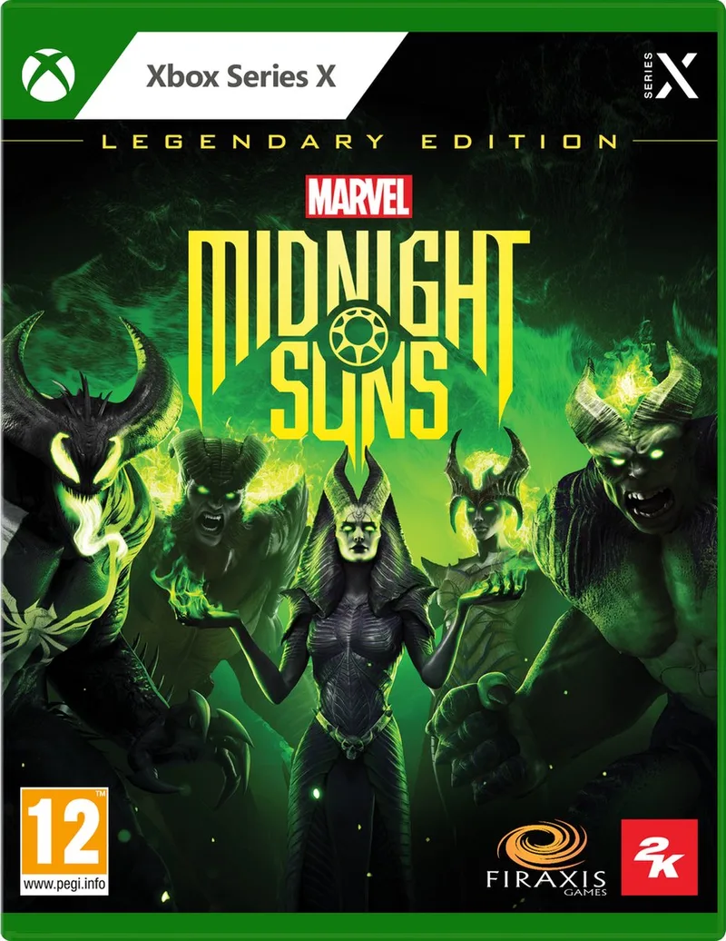 Marvel Midnight Suns - Legendary Edition van 2K, Xbox Series X | S – cover