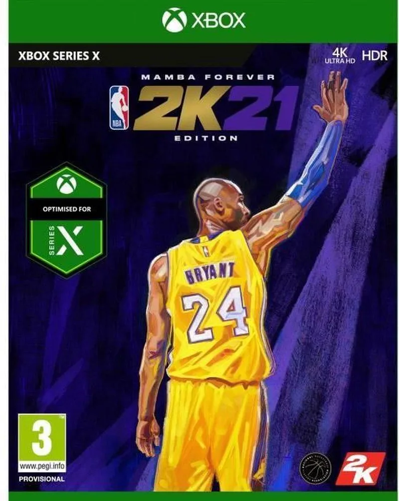 NBA 2K21 - Mamba Forever - Legend Edition Speciaal de 2K, Xbox Series X | S – jaquette