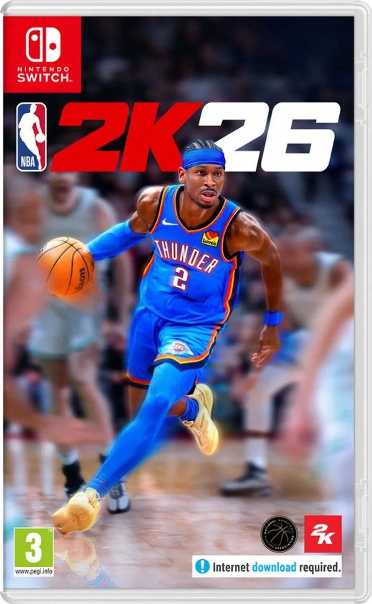 NBA 2K26 de 2K, Nintendo Switch – jaquette