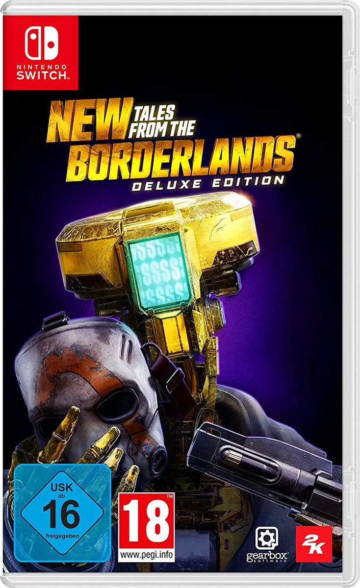 Nintendo Switch - New Tales from the Borderlands: Deluxe Edition by 2K, Nintendo Switch – cover