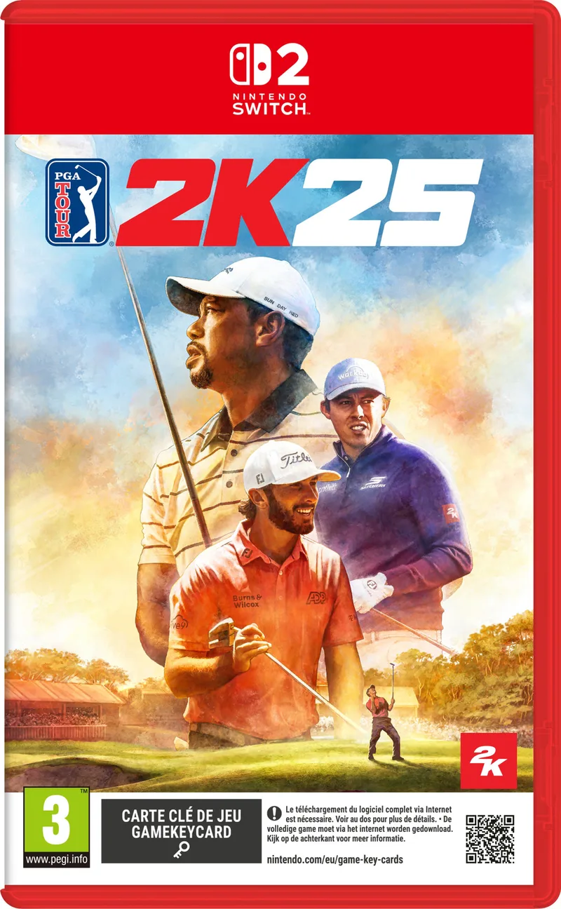 PGA TOUR 2K25 van 2K, Nintendo Switch 2 – cover