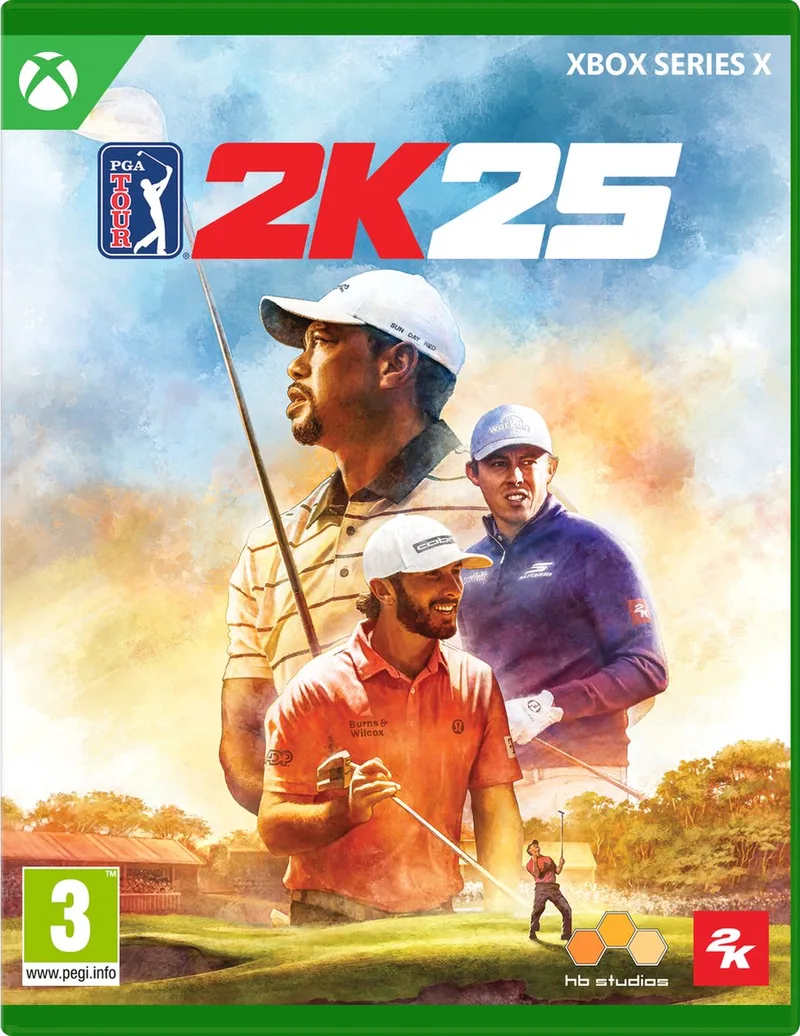 PGA TOUR 2K25 van 2K, Xbox Series X | S – cover