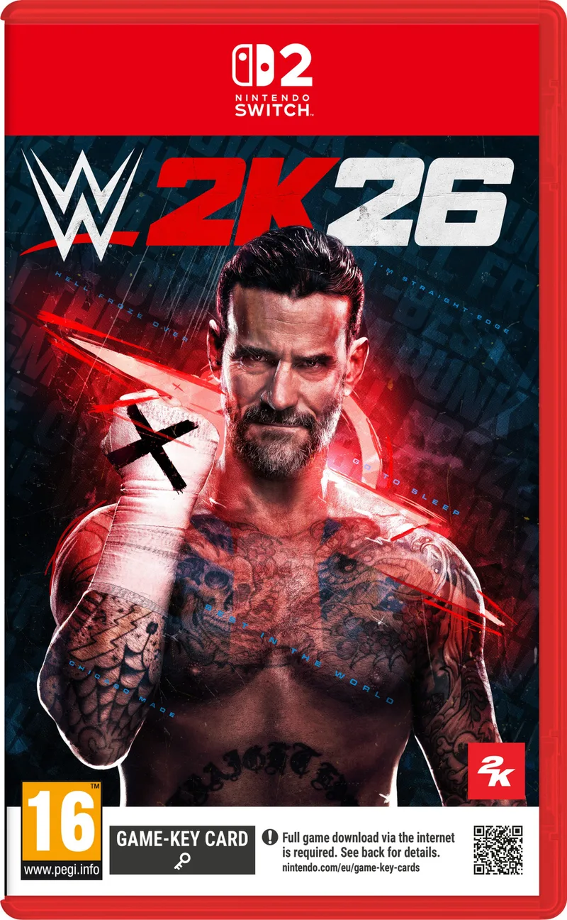 WWE 2K26 van 2K, Nintendo Switch 2 – cover