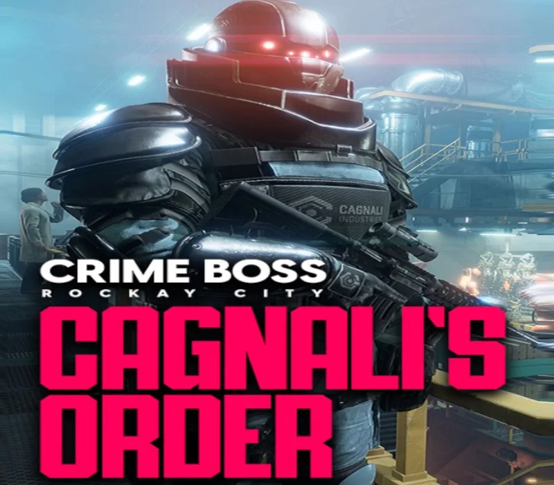 Crime Boss: Rockay City – Cagnali's Order DLC van 505 Games – cover