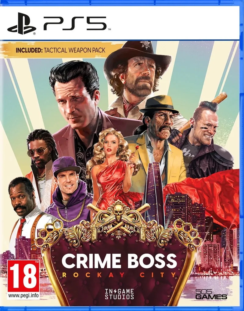 Crime Boss: Rockay City van 505 Games, PS5 – cover