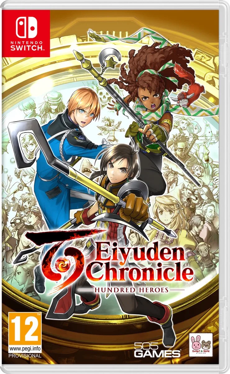 Eiyuden Chronicle: Hundred Heroes van 505 Games, Nintendo Switch – cover