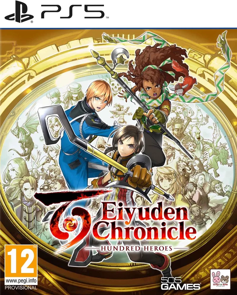 Eiyuden Chronicles A Hundred Heroes van 505 Games, PS5 – cover