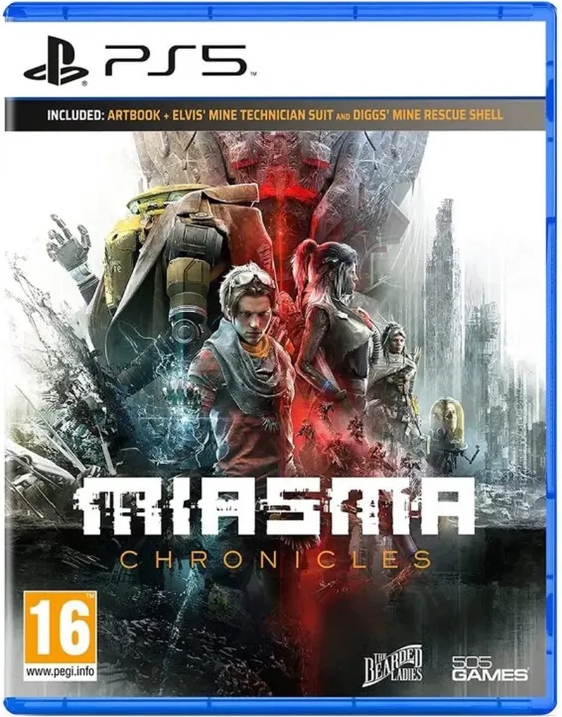 Miasma Chronicles van 505 Games, PS5 – cover