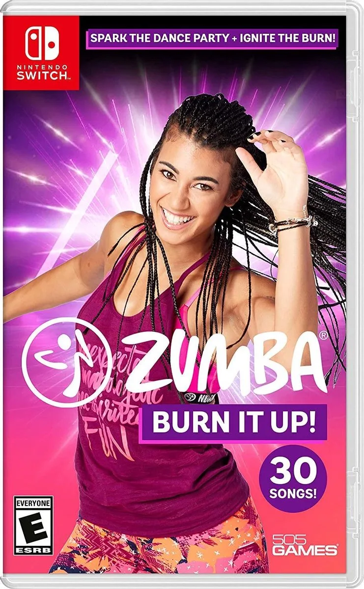 Zumba: Burn it Up! (#) by 505 Games, Nintendo Switch – cover
