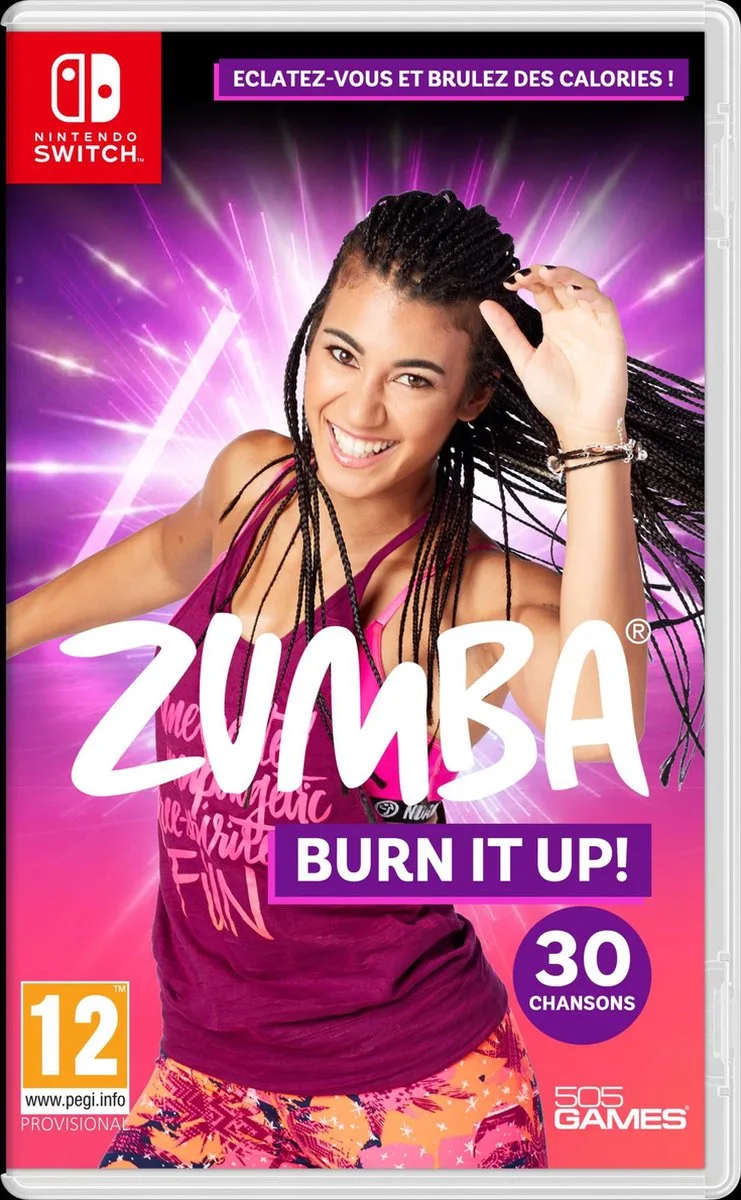 Zumba: Burn it Up! (#) van 505 Games, Nintendo Switch – cover