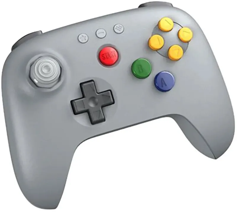 8bitdo 64 Pc-gamepad Zilver by 8BitDo, Grey – cover