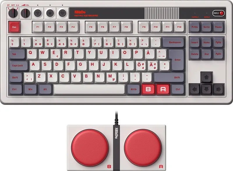 Mechanical Keyboard - N Ed. ISO (NORD) van 8BitDo, 8BitDo – cover