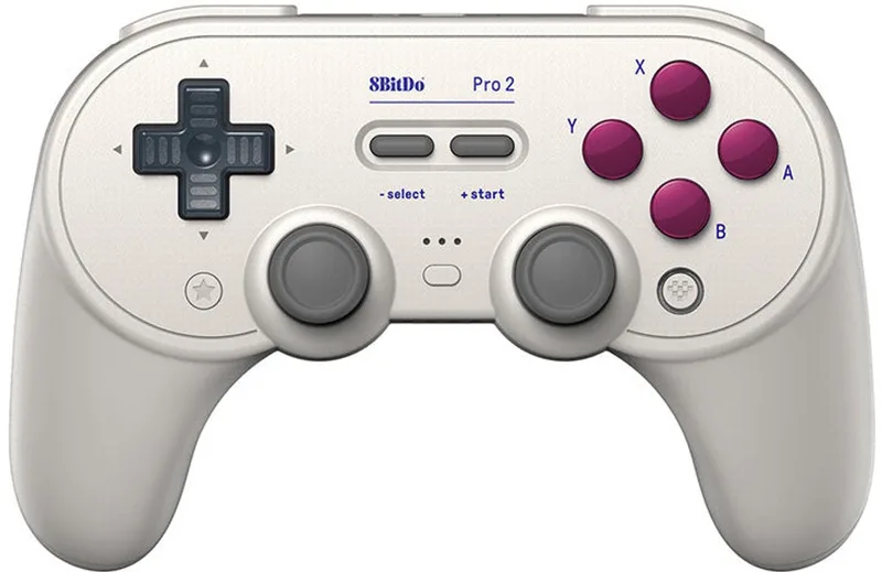 Pro 2 - Draadloze Controller - Hall Effect - Android/Nintendo Switch de 8BitDo, Blanc – jaquette