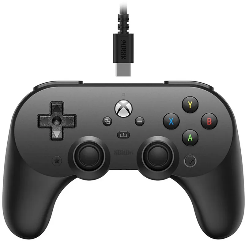 Pro 2 - Game Controller - USB - Analoog/digitaal - Xbox de 8BitDo, Noir – jaquette