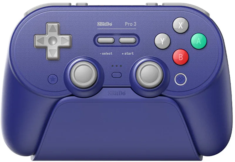 Pro 3 Bluetooth Controller – Draadloze Gamepad – Nintendo Switch / Switch 2 / PC / Mac / Android / iOS – Bluetooth & 2.4 GHz & USB by 8BitDo, Purple – cover