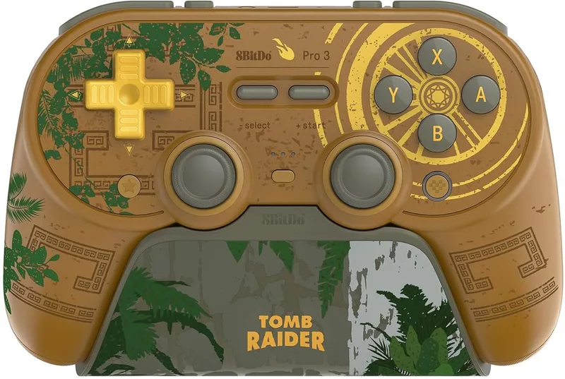 Pro Controller - Tomb Raider 30th Edition van 8BitDo – cover