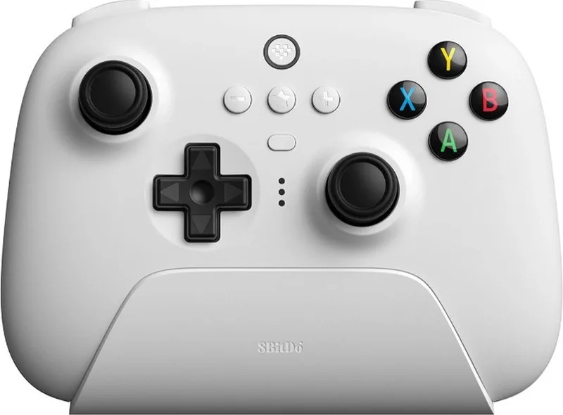 Ultimate 2.4G RF Gamepad Digitaal Android, PC, iOS by 8BitDo, White – cover