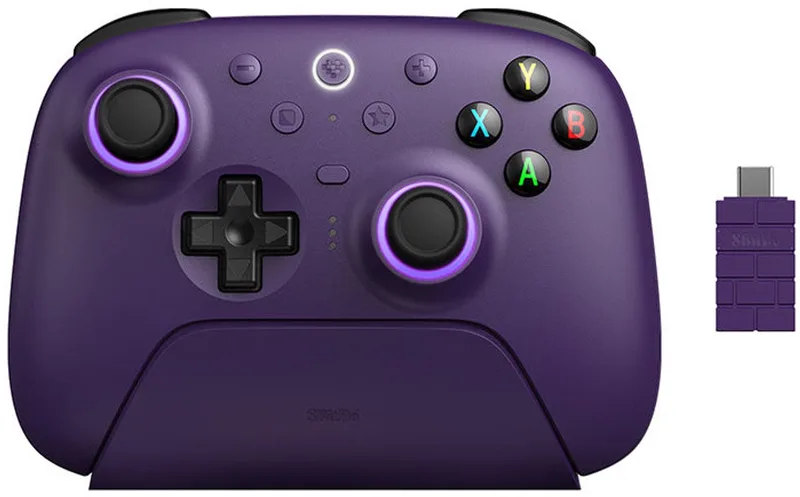 Ultimate 2 Wireless Gampad - Bluetooth - 2.4GHz - RGB by 8BitDo, Purple – cover