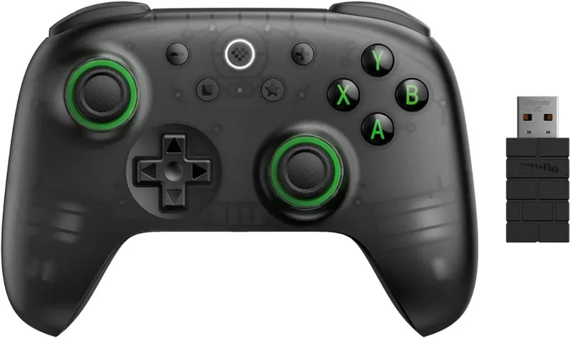 Ultimate 2c Pc-gamepad Zwart van 8BitDo, Zwart – cover