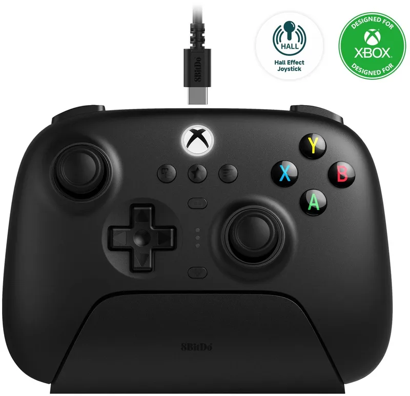 Ultimate 3 Bluetooth/RF/USB Gamepad Analoog/digitaal Android, PC, Xbox One, Xbox Series S, Xbox Series X by 8BitDo, Black – cover