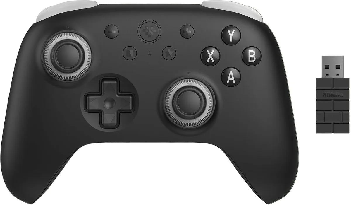 Ultimate 3C+ Wireless Controller - Stealth Black by 8BitDo – cover
