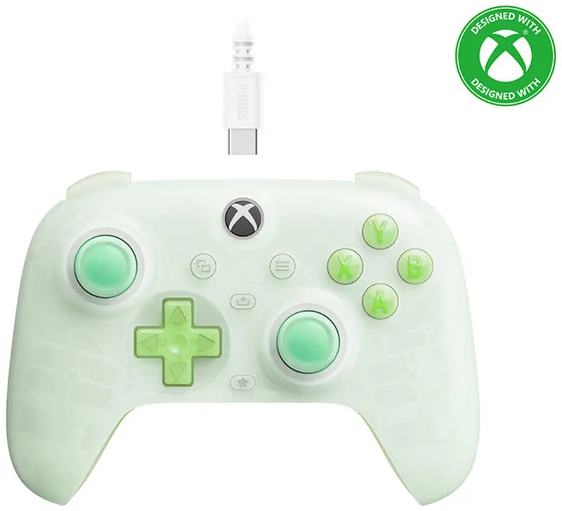 Ultimate Mini - Bedrade Contoller - Xbox Series X | S, Xbox One, Windows 10/11 van 8BitDo, Groen – cover