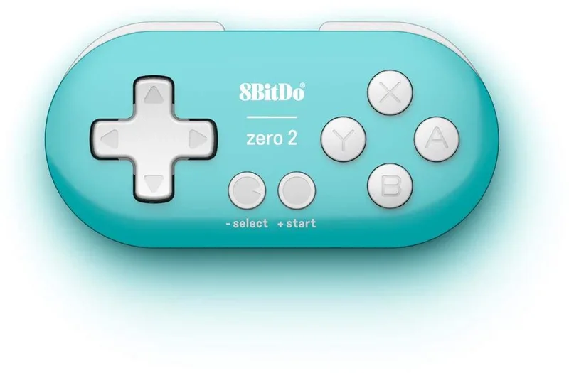 Zero 2 Mini Bluetooth Gamepad (Turquoise) by 8BitDo, Turquoise – cover