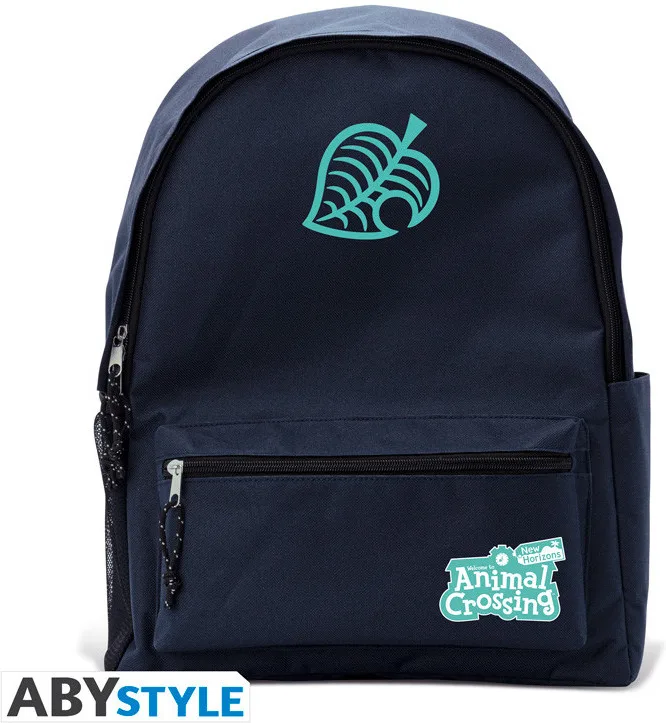 Animal Crossing Backpack - Leaf Logo (Blue) de ABYstyle – jaquette