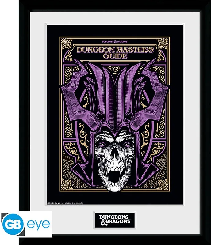 Dungeons & Dragons Framed Print - Master's Guide by ABYstyle – cover