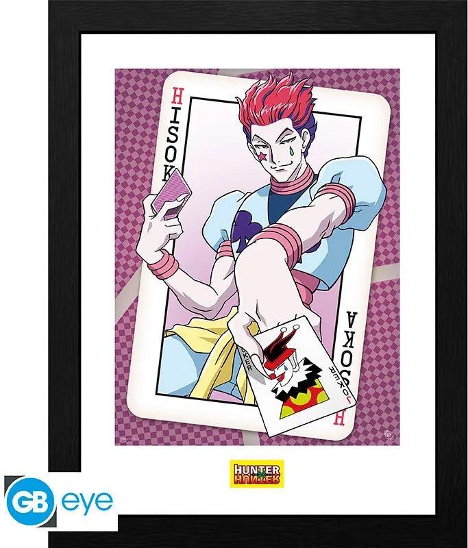 Hunter X Hunter Framed Print - Hisoka van ABYstyle – cover