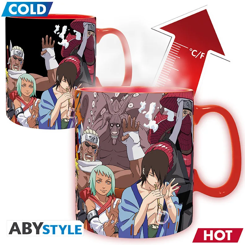 Naruto Shippuden Heat Change Mug - Biju & Jinchuuriki van ABYstyle – cover