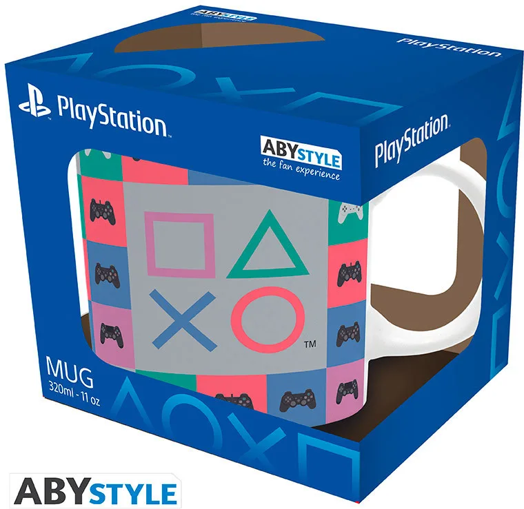Playstation - Controllers Mug by ABYstyle – cover
