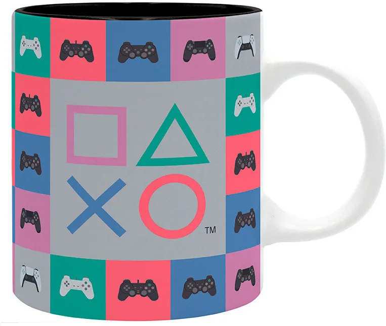 Playstation Mug - Controllers de ABYstyle – jaquette