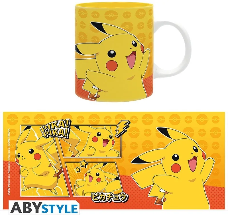 Pokemon Mug - Comic Strip Pikachu by ABYstyle – cover