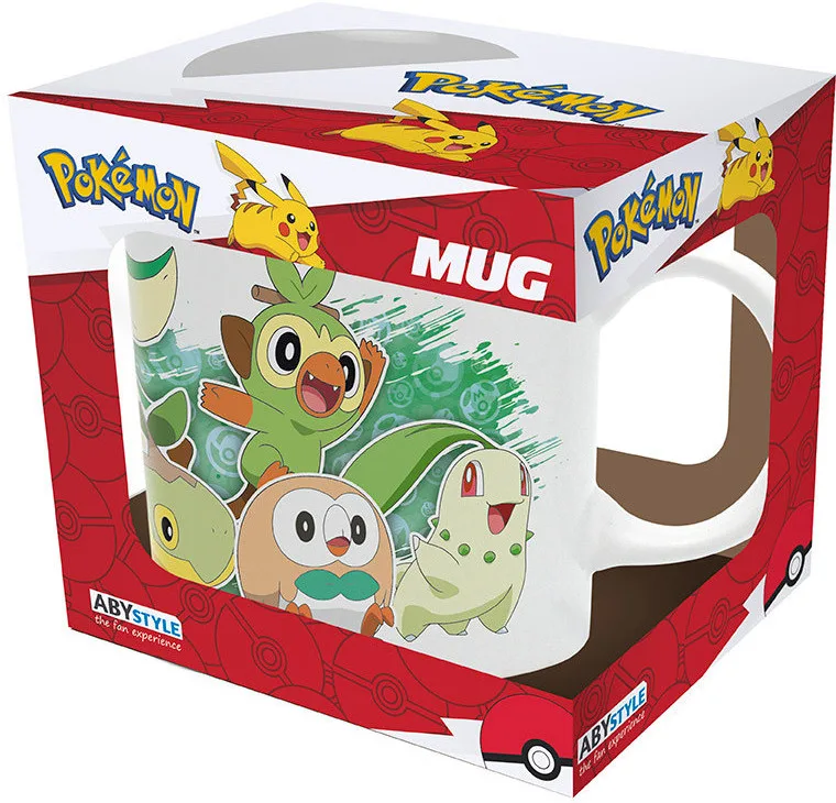 Pokemon Mug - Grass Partners de ABYstyle – jaquette