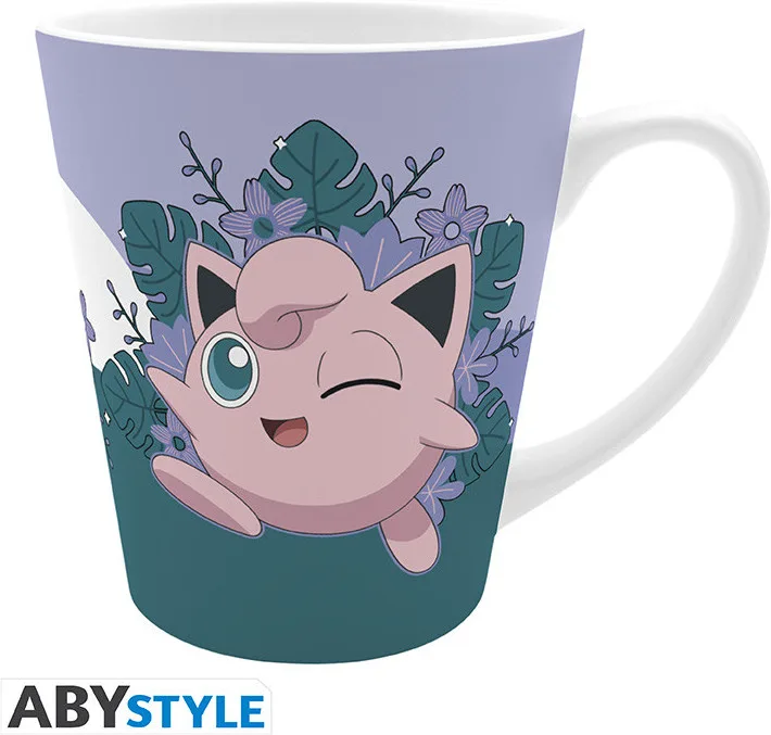 Pokemon Mug - Jigglypuff Purple Flowers van ABYstyle – cover