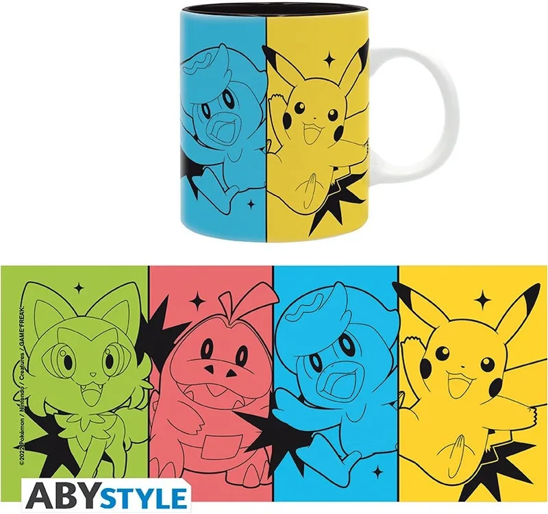 Pokemon Mug - Scarlet & Violet Starters by ABYstyle – cover