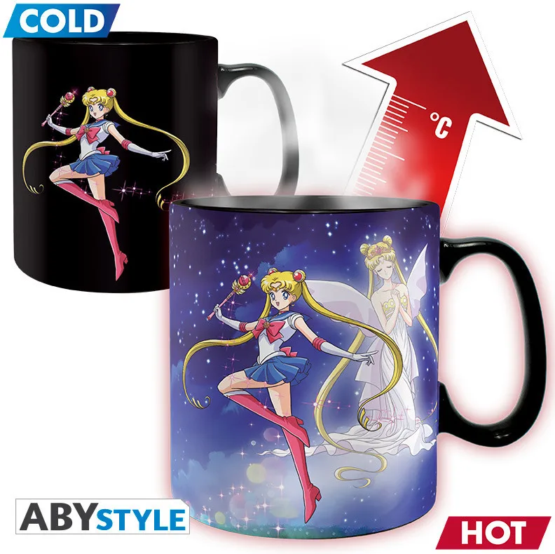 Sailor Moon Heat Change Mug - Sailor & Chibi van ABYstyle – cover
