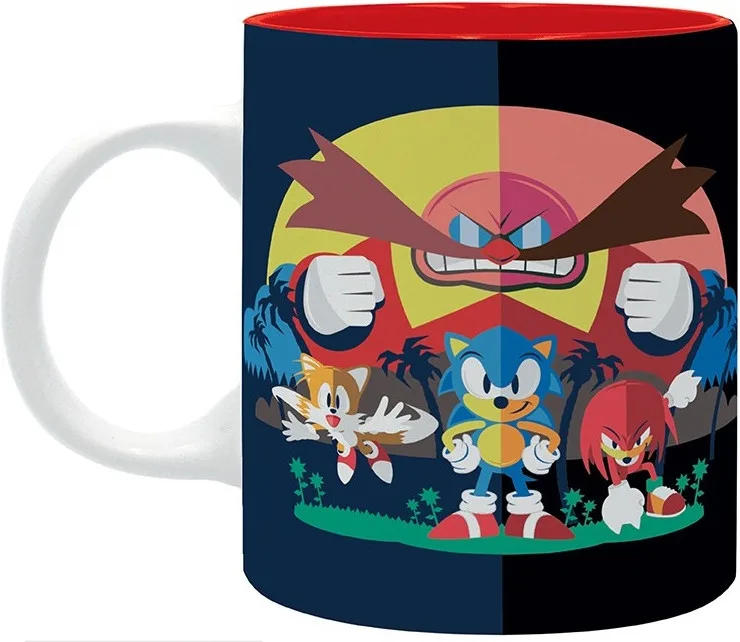 Sonic the Hedgehog Mug - Classic Sonic, Knuckles & Tails by ABYstyle – cover