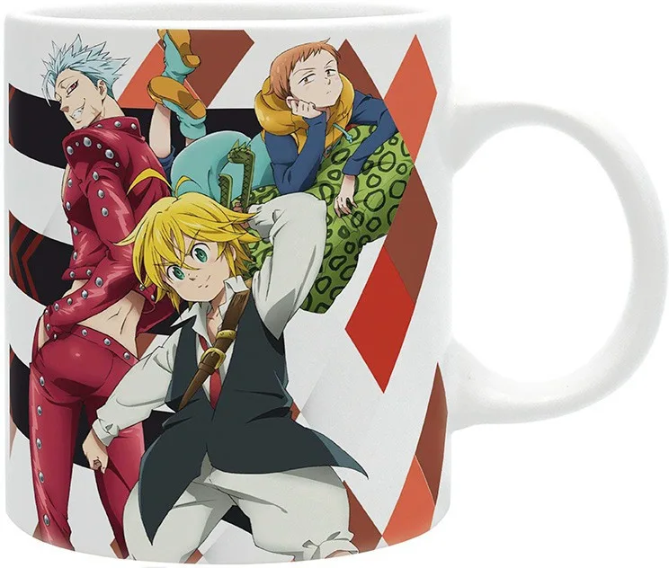 The Seven Deadly Sins Mug - Meliodas, Ban, & King by ABYstyle – cover