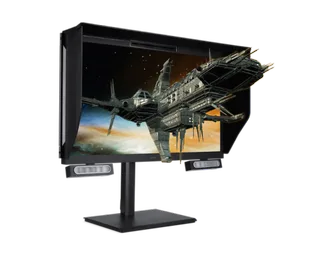 27" Acer SpatialLabs View Pro 27 ASV27 - 3840x2160 (4K) - 160Hz - AHVA de Acer, Noir – jaquette 4 sur 4