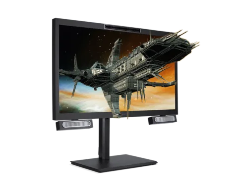 27" Acer SpatialLabs View Pro 27 ASV27 - 3840x2160 (4K) - 160Hz - AHVA de Acer, Noir – jaquette 1 sur 4