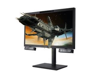 27" Acer SpatialLabs View Pro 27 ASV27 - 3840x2160 (4K) - 160Hz - AHVA de Acer, Noir – jaquette 2 sur 4