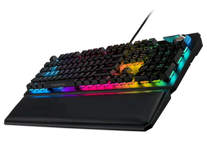 Aethon 700 Keyboard – Gaming Toetsenbord –Bedraad – RGB Verlichting – US Qwerty by Acer, Black, US – cover 5 of 5